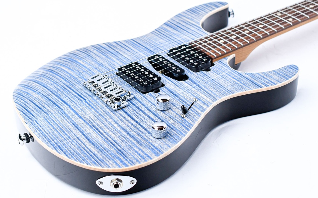 ギター Suhr Modern Pro Trans Blue Denim Suhr Modern Pro Guitar, Trans Blue Denim Slate, Pau Ferro